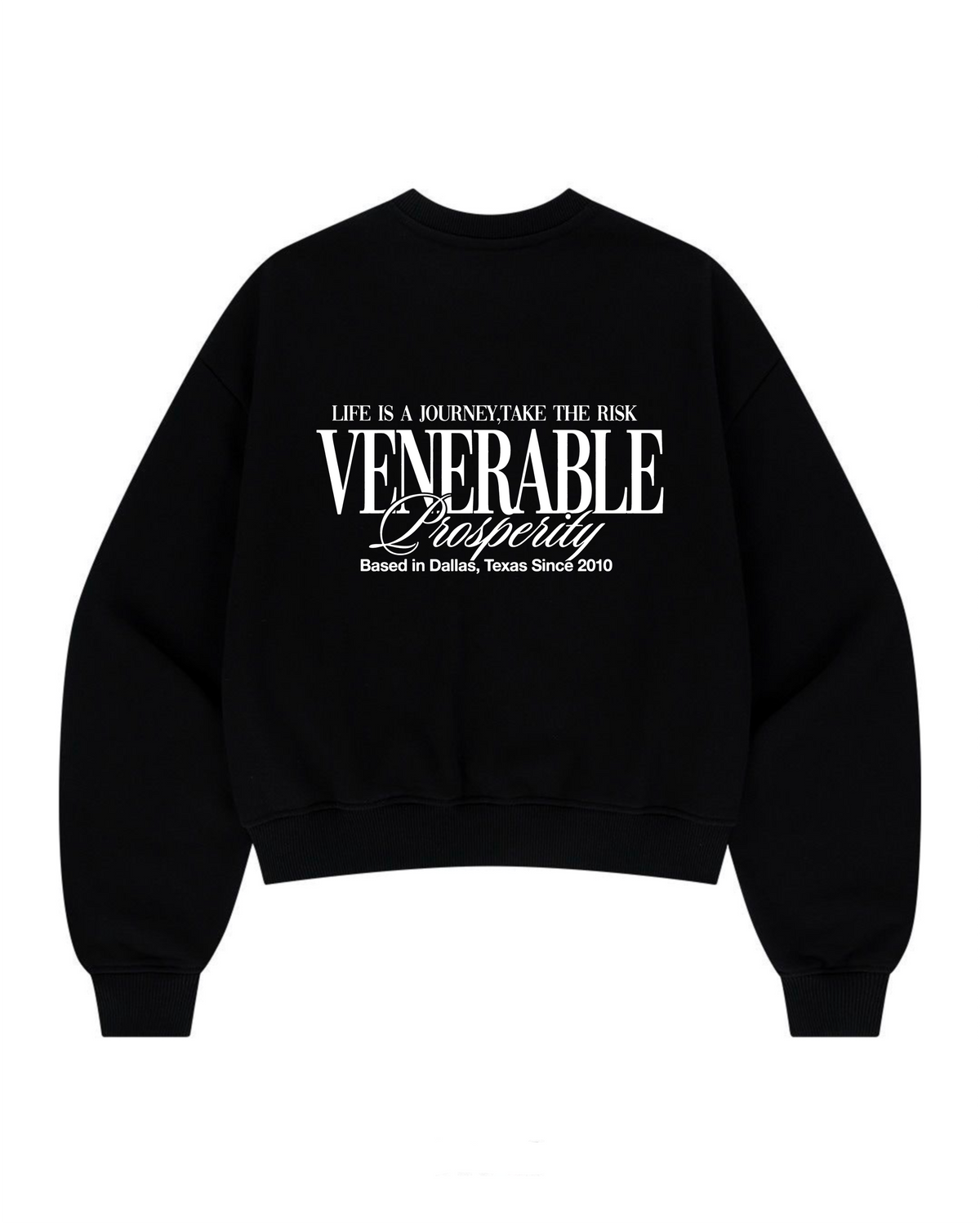 VP Black Crown Crewneck
