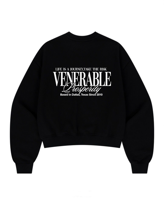 VP Black Crown Crewneck