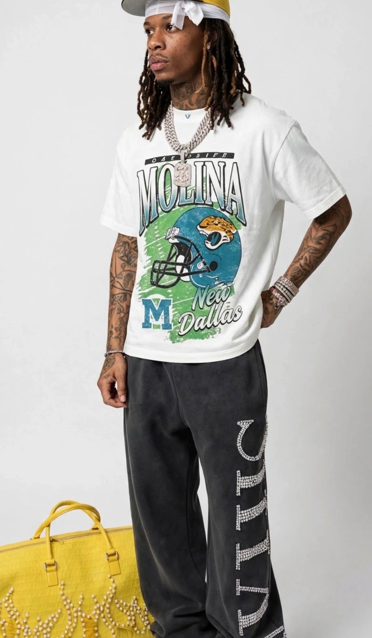 MOLINA FOOTBALL TEE MEN- ITEM N°002
